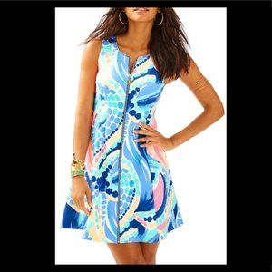 Lilly Pulitzer Sally Dress Ocean Jewels